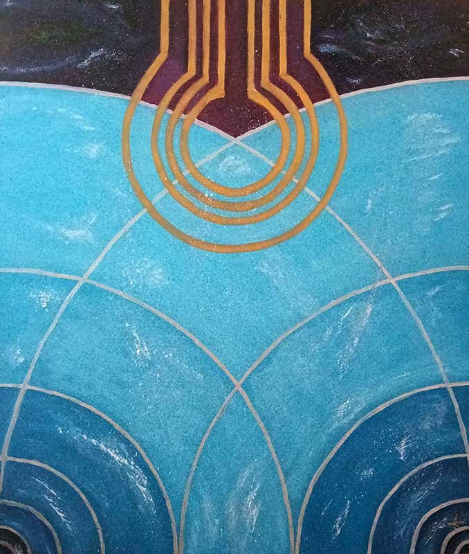  Architectural Descent: The Cyan Resonance