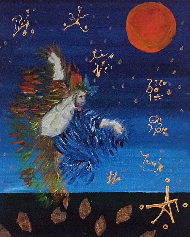 Transfiguration of the Apex Form: Red Lunar Node