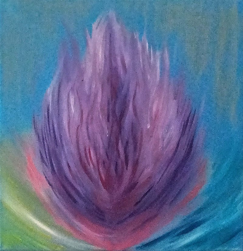 Violet Ignition: Resonance Bloom
